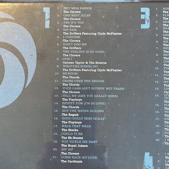 NIB ATLANTIC (RECORDS) VOCAL GROUPS - 1951-1963 - 4 CD SET - Picture 4 of 11